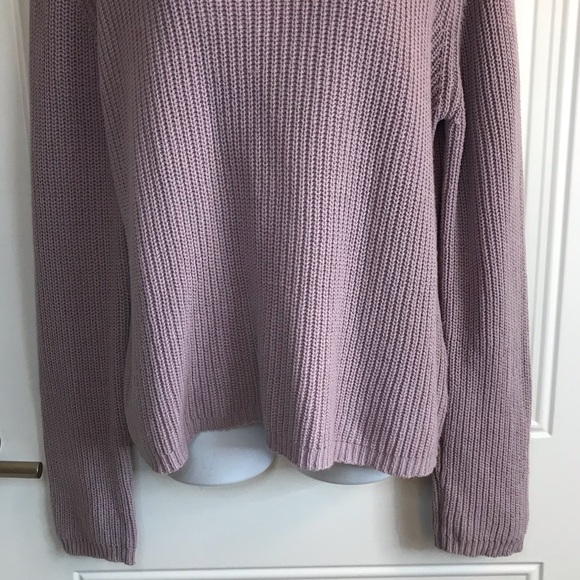 Moon & Madison Women’s Crew Neck Sweater with back lace up detail size XL in EUC - Picture 8 of 13